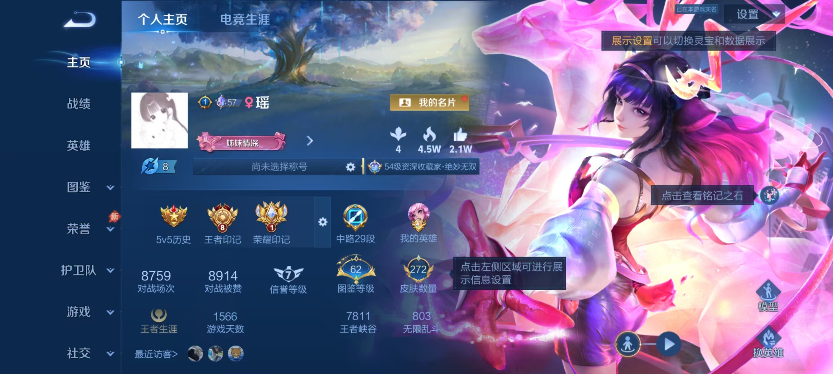 WZMMN4567642王者荣耀账号详情图5