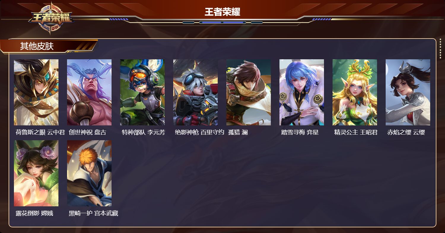 WZMK4552938王者荣耀账号详情图6 WZMK4552938王者荣耀账号详情图6