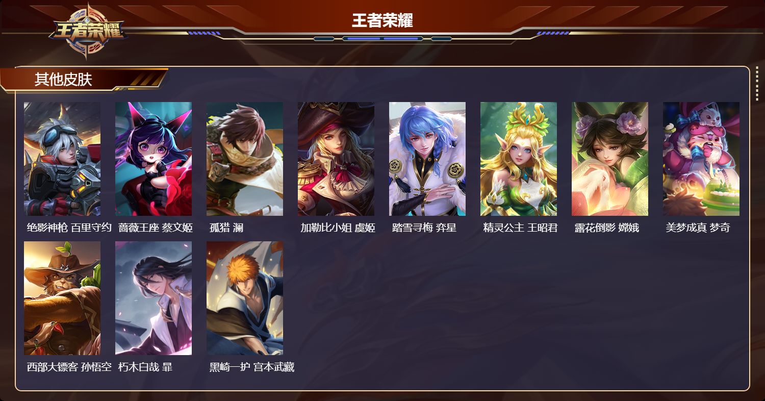 WZMK4559229王者荣耀账号详情图5 WZMK4559229王者荣耀账号详情图5