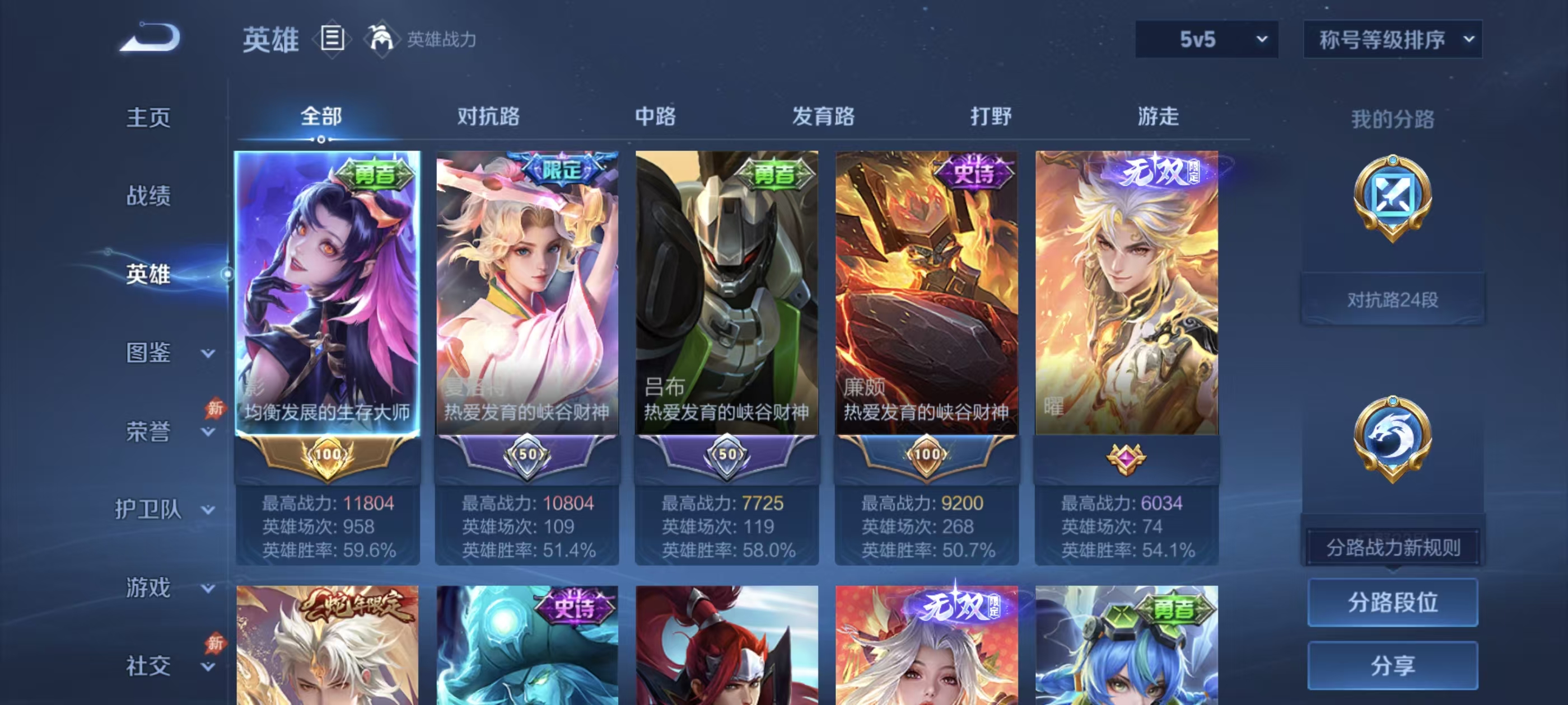 WZMMN4587928王者荣耀账号详情图2 WZMMN4587928王者荣耀账号详情图2
