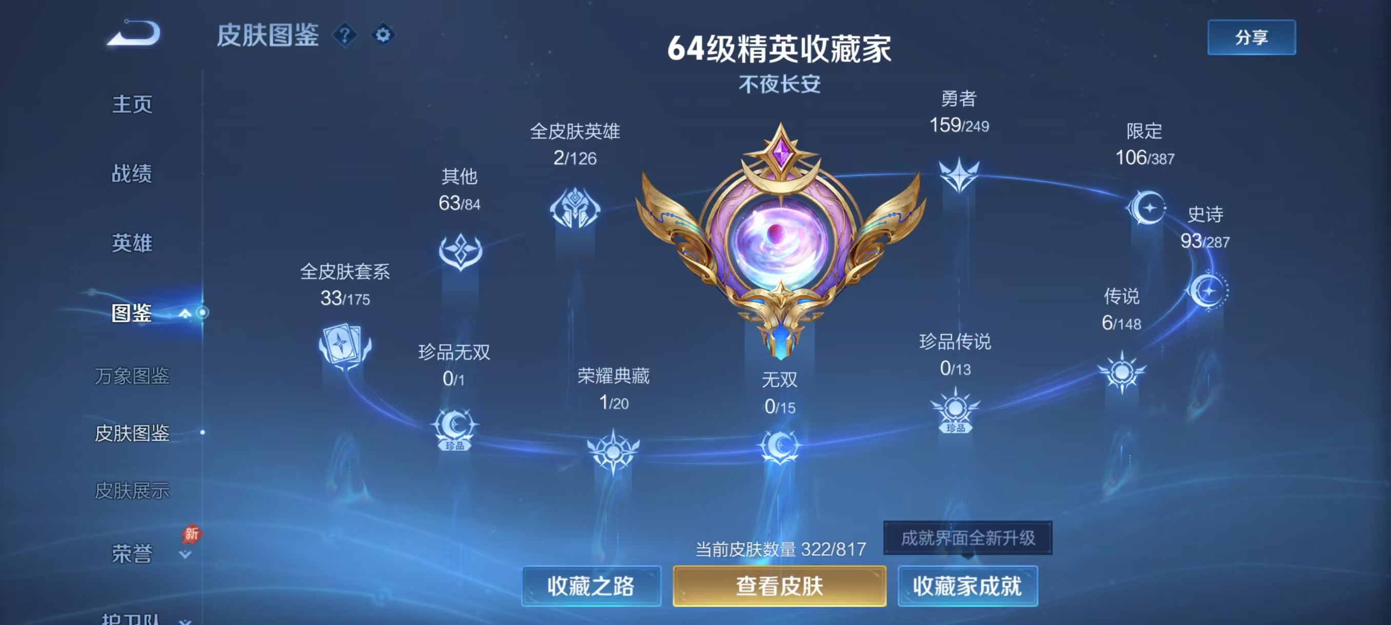 WZMMN4575109王者荣耀账号详情图3 WZMMN4575109王者荣耀账号详情图3