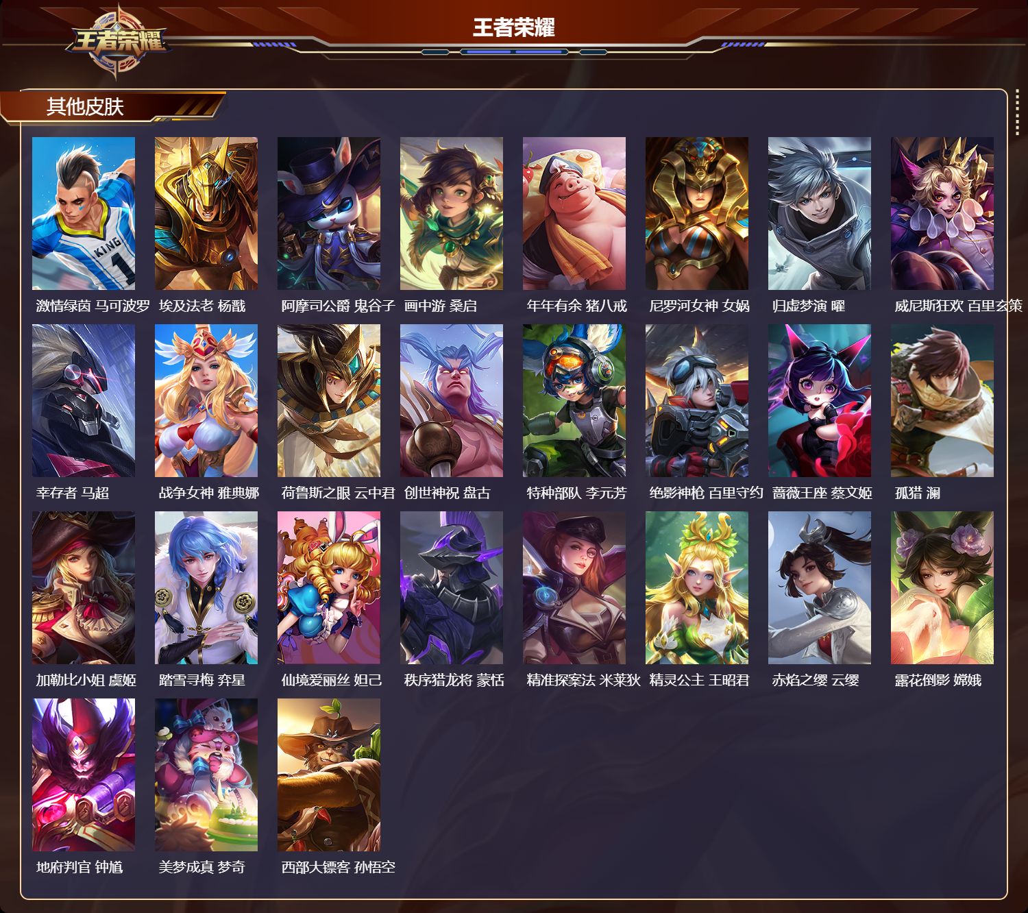 WZMK4563638王者荣耀账号详情图5