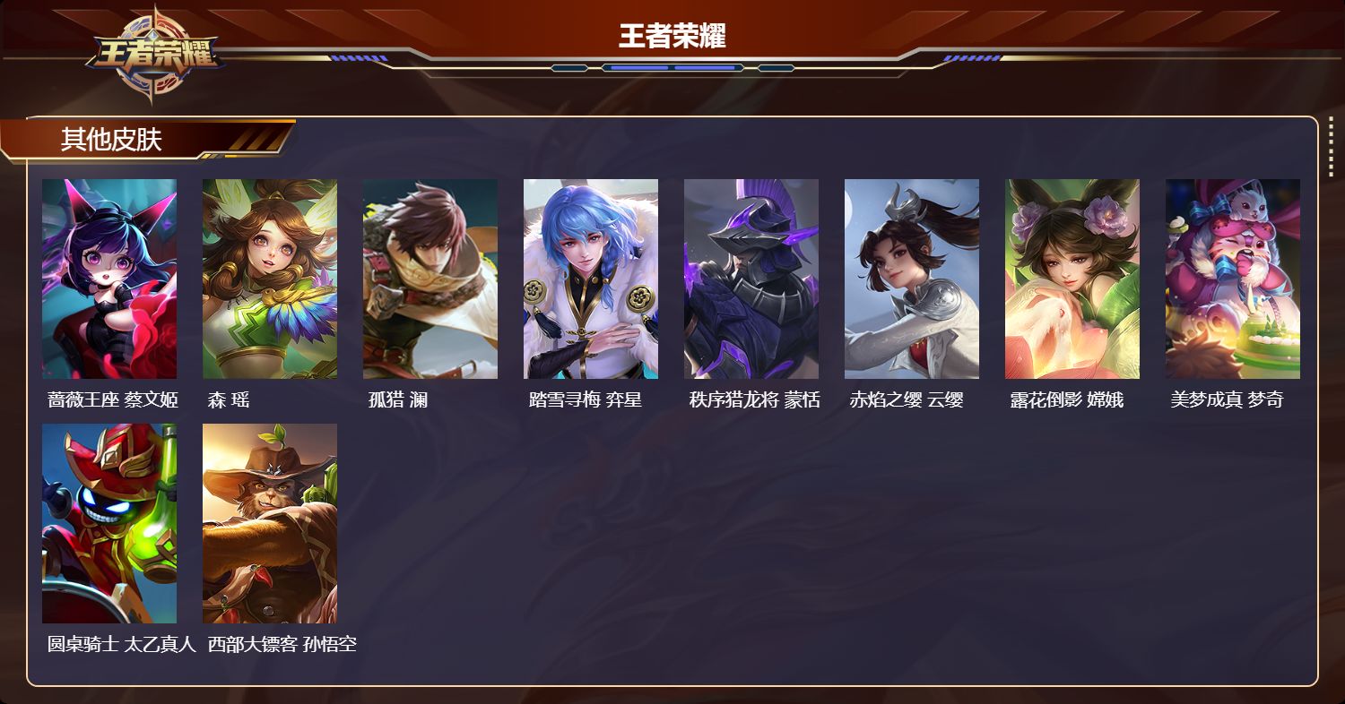 WZMMN4569150王者荣耀账号详情图10 WZMMN4569150王者荣耀账号详情图10