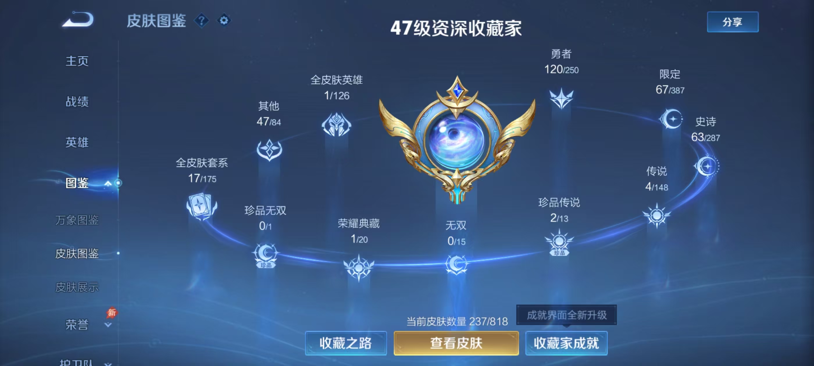 WZMMN4586052王者荣耀账号详情图3