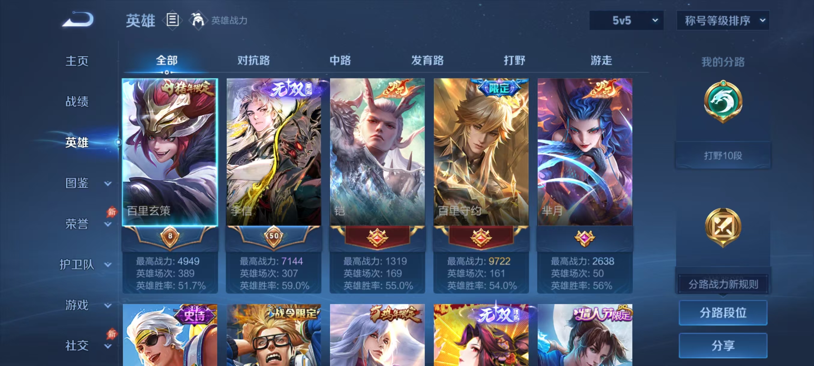 WZMMN4569238王者荣耀账号详情图4 WZMMN4569238王者荣耀账号详情图4