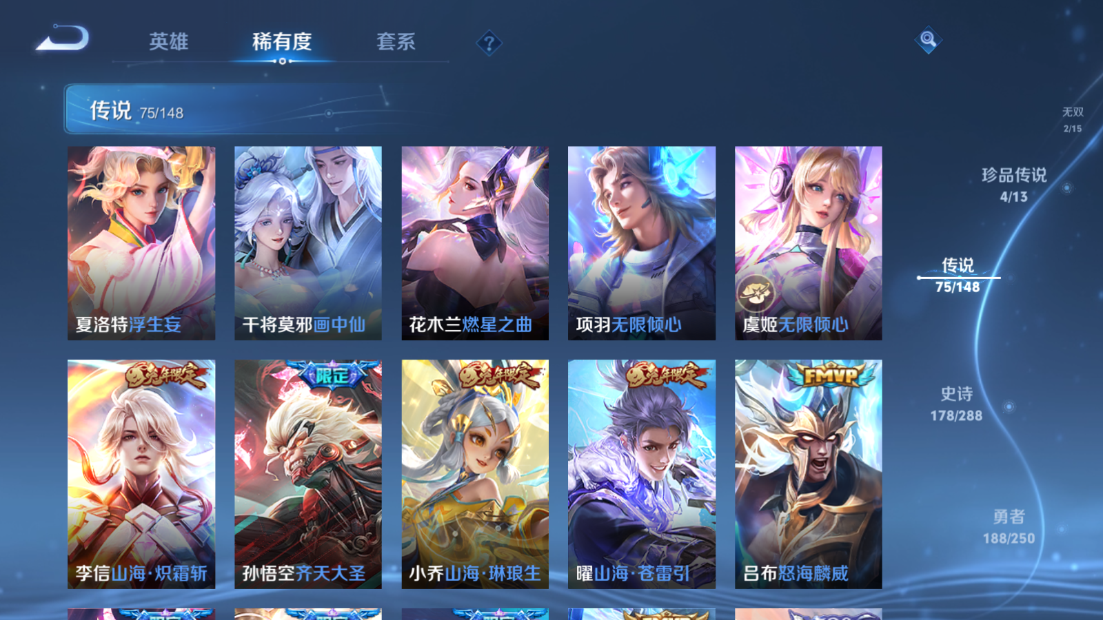WZMMN4578670王者荣耀账号详情图12