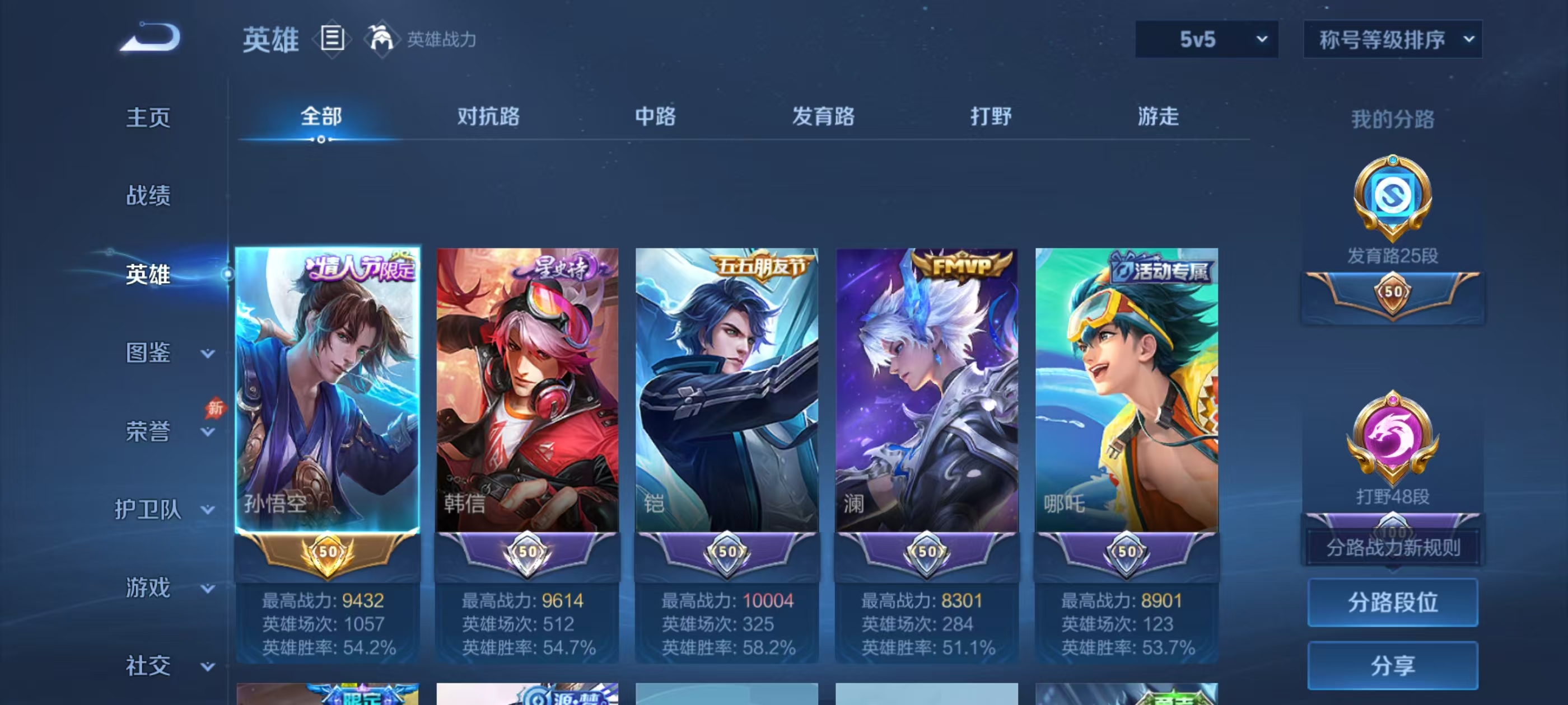 WZMMN4593822王者荣耀账号详情图4