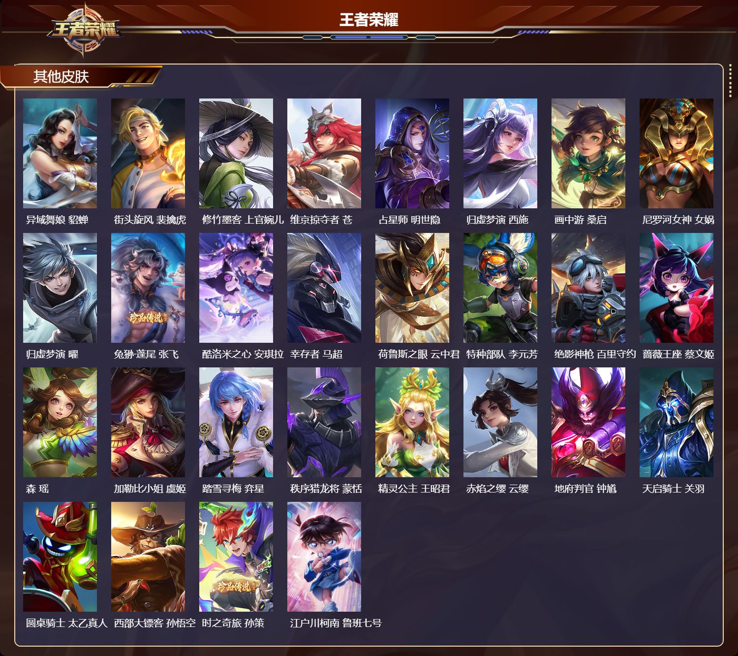 WZMMN4592212王者荣耀账号详情图10