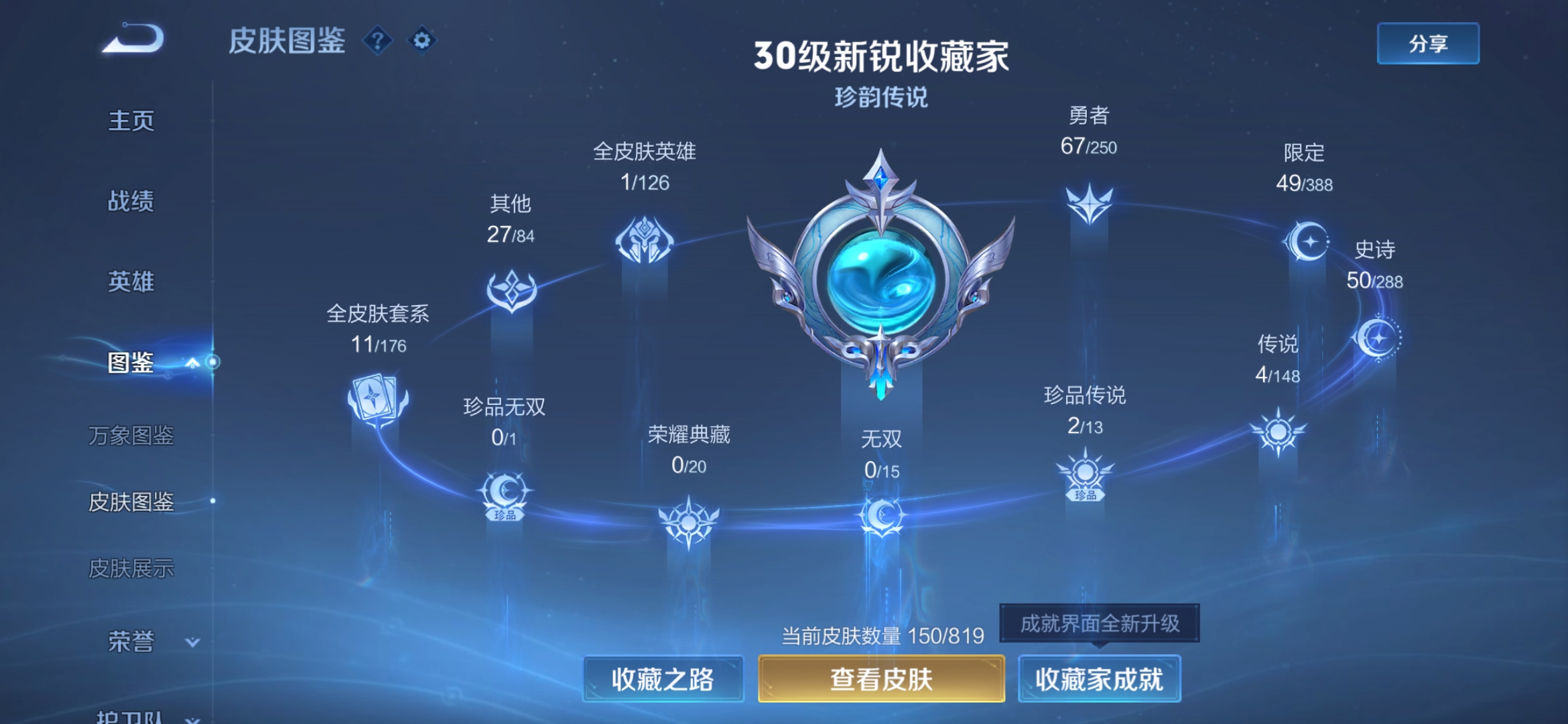 WZMMN4596280王者荣耀账号详情图3 WZMMN4596280王者荣耀账号详情图3