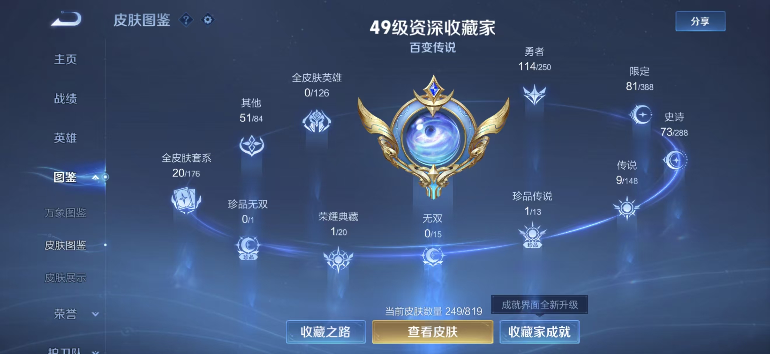 WZMMN4594462王者荣耀账号详情图2 WZMMN4594462王者荣耀账号详情图2