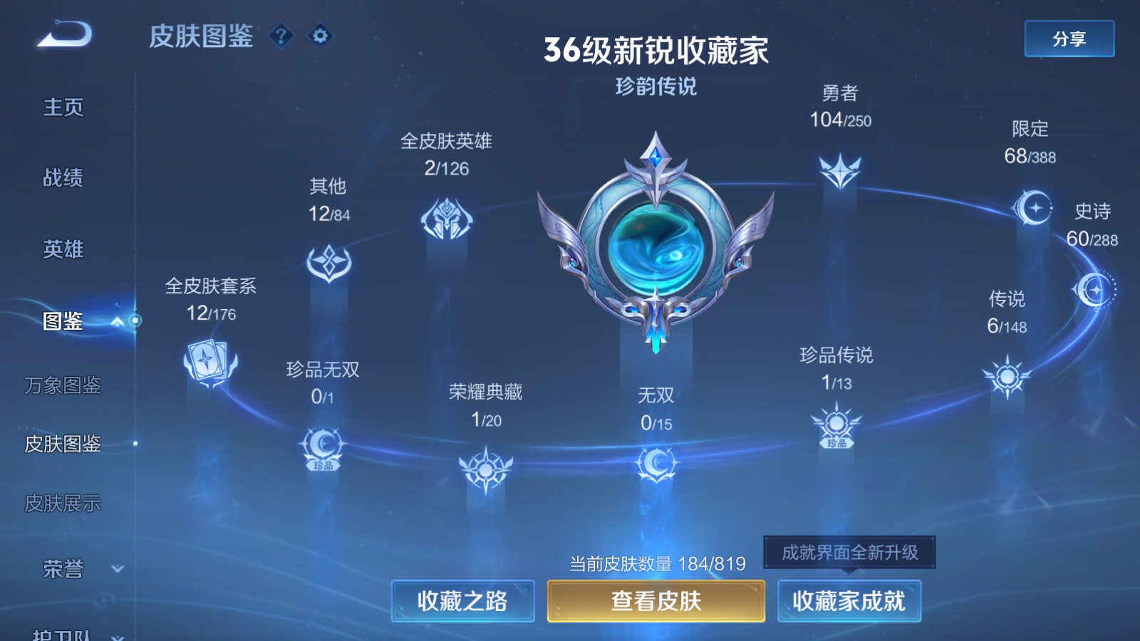 WZMMN4602121王者荣耀账号详情图5 WZMMN4602121王者荣耀账号详情图5