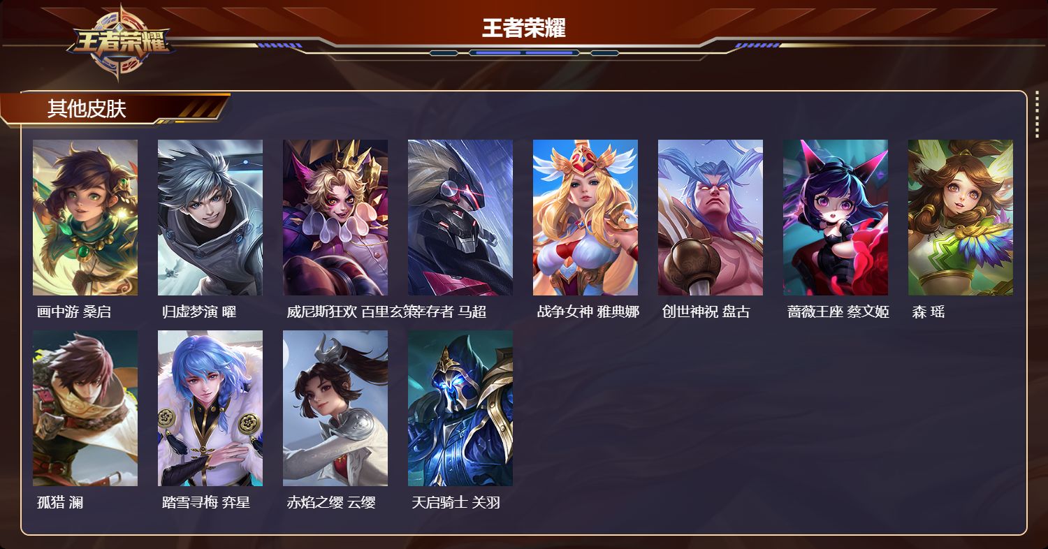 WZMK4529951王者荣耀账号详情图4 WZMK4529951王者荣耀账号详情图4