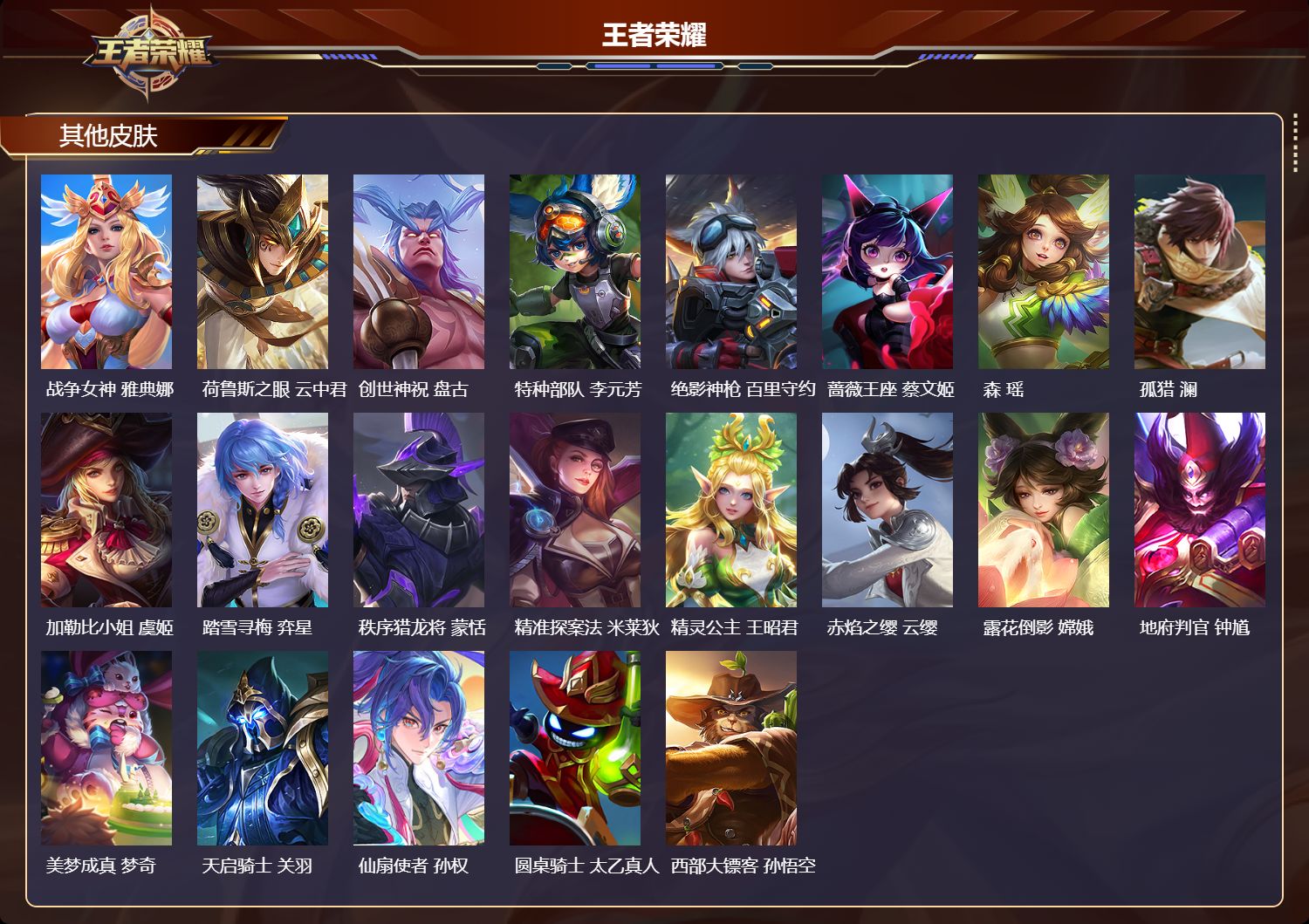 WZMK4529971王者荣耀账号详情图7