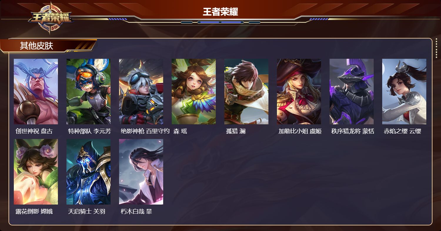 WZMK4530057王者荣耀账号详情图5 WZMK4530057王者荣耀账号详情图5