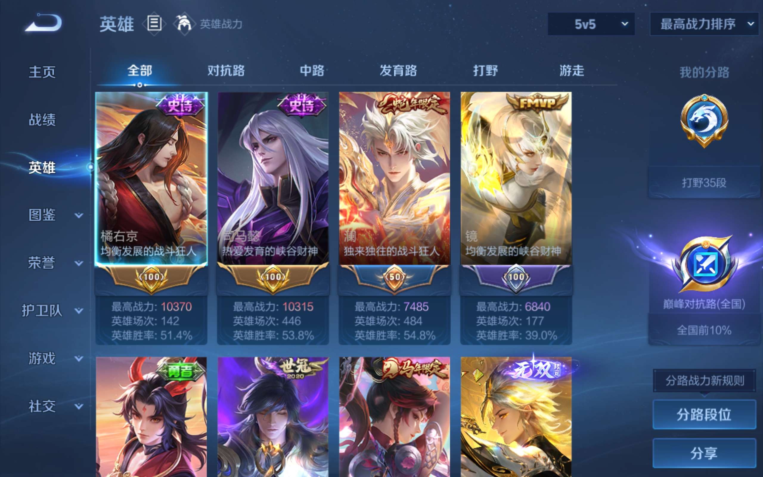 WZLX4682535王者荣耀账号详情图2