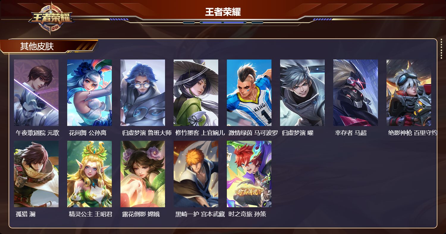 WZMK4540746王者荣耀账号详情图3 WZMK4540746王者荣耀账号详情图3