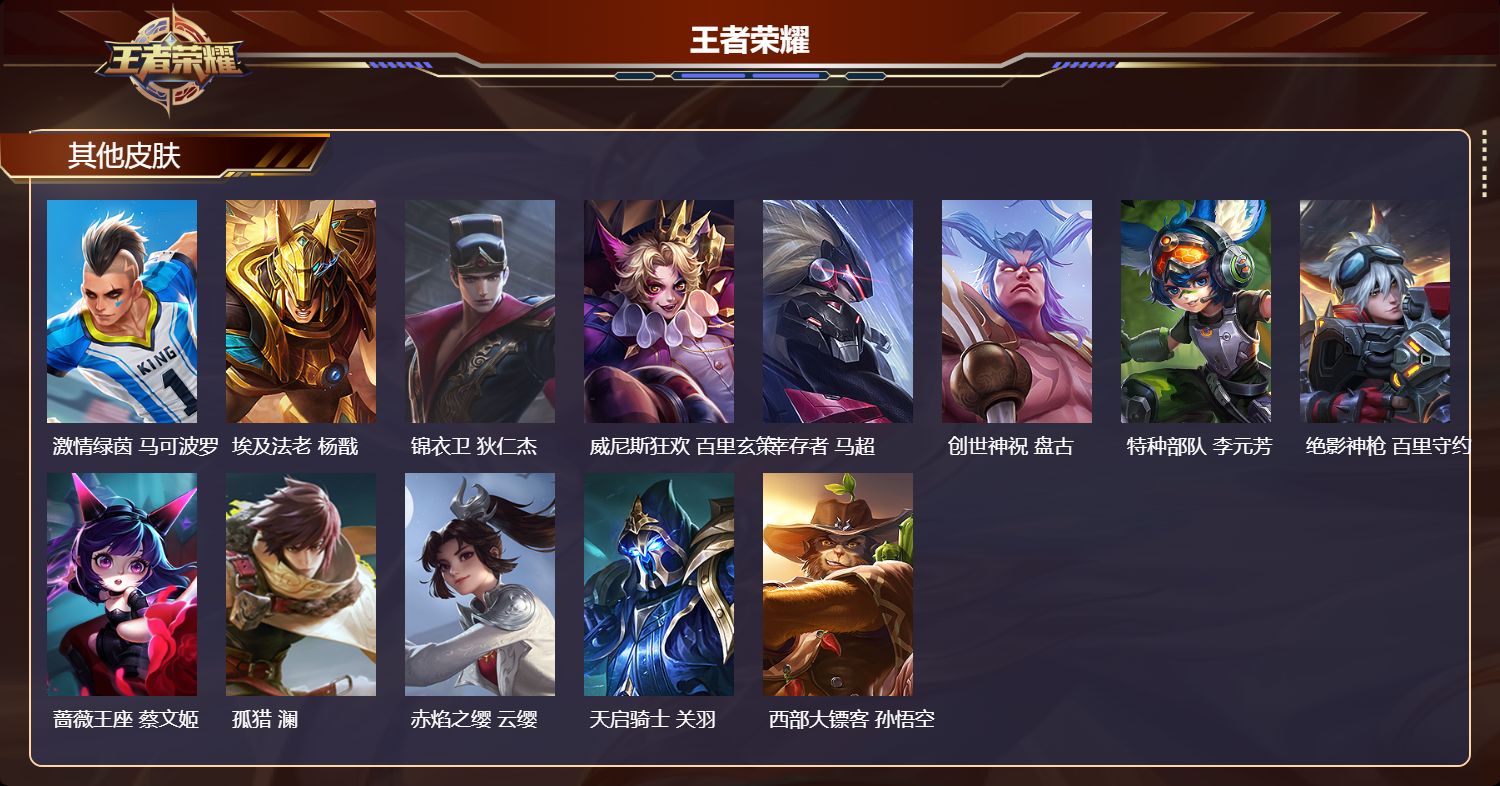 WZMK4541464王者荣耀账号详情图3 WZMK4541464王者荣耀账号详情图3