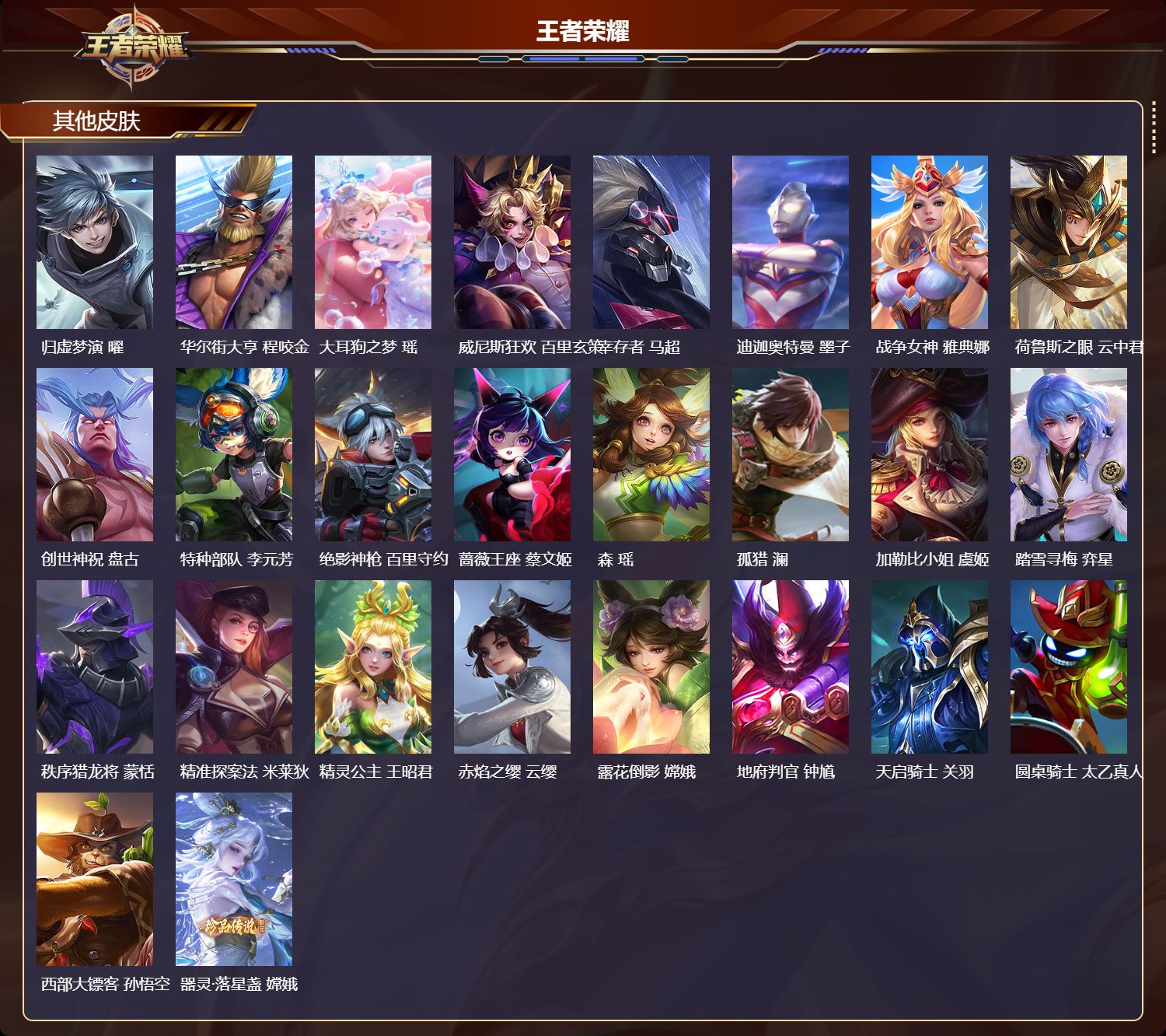 WZQM4542203王者荣耀账号详情图8