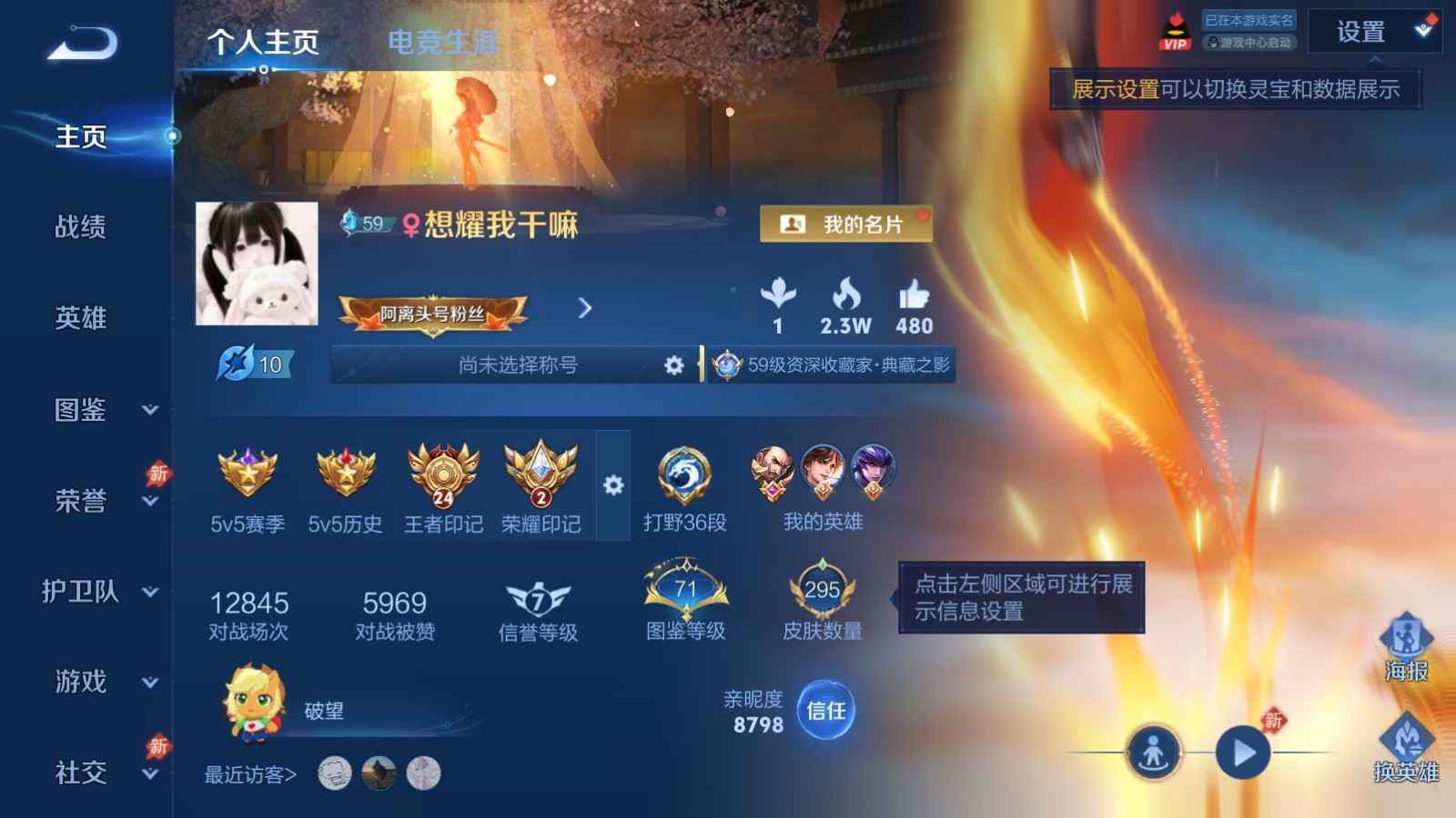 WZMMN4567980王者荣耀账号详情图2