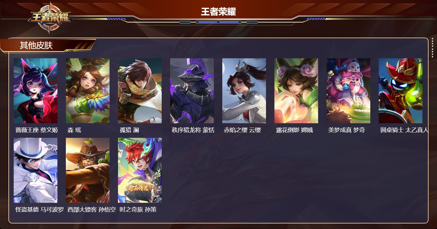 WZMK4651016王者荣耀账号详情图5 WZMK4651016王者荣耀账号详情图5