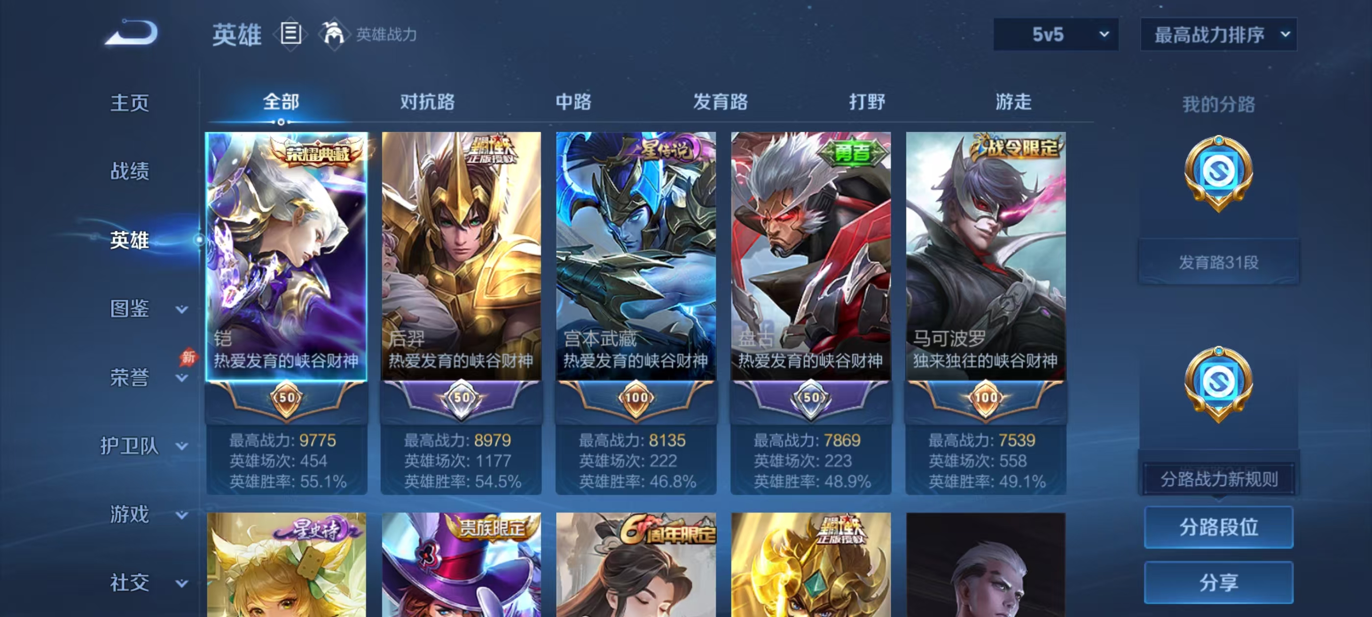 WZMMN4653581王者荣耀账号详情图4