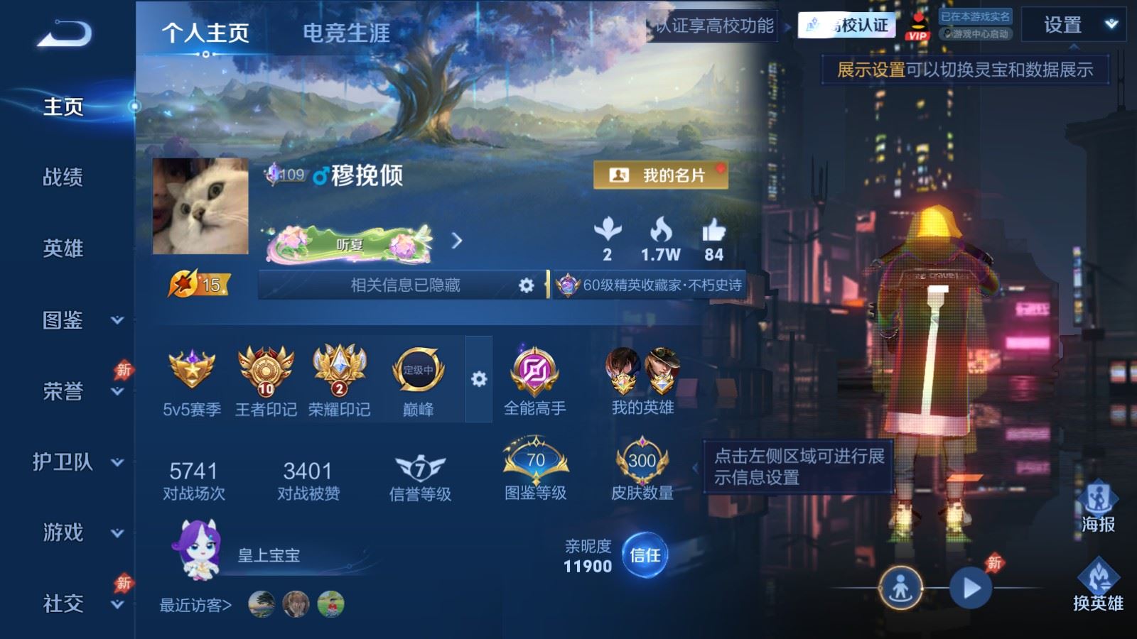 WZLX4706767王者荣耀账号详情图1 WZLX4706767王者荣耀账号详情图1