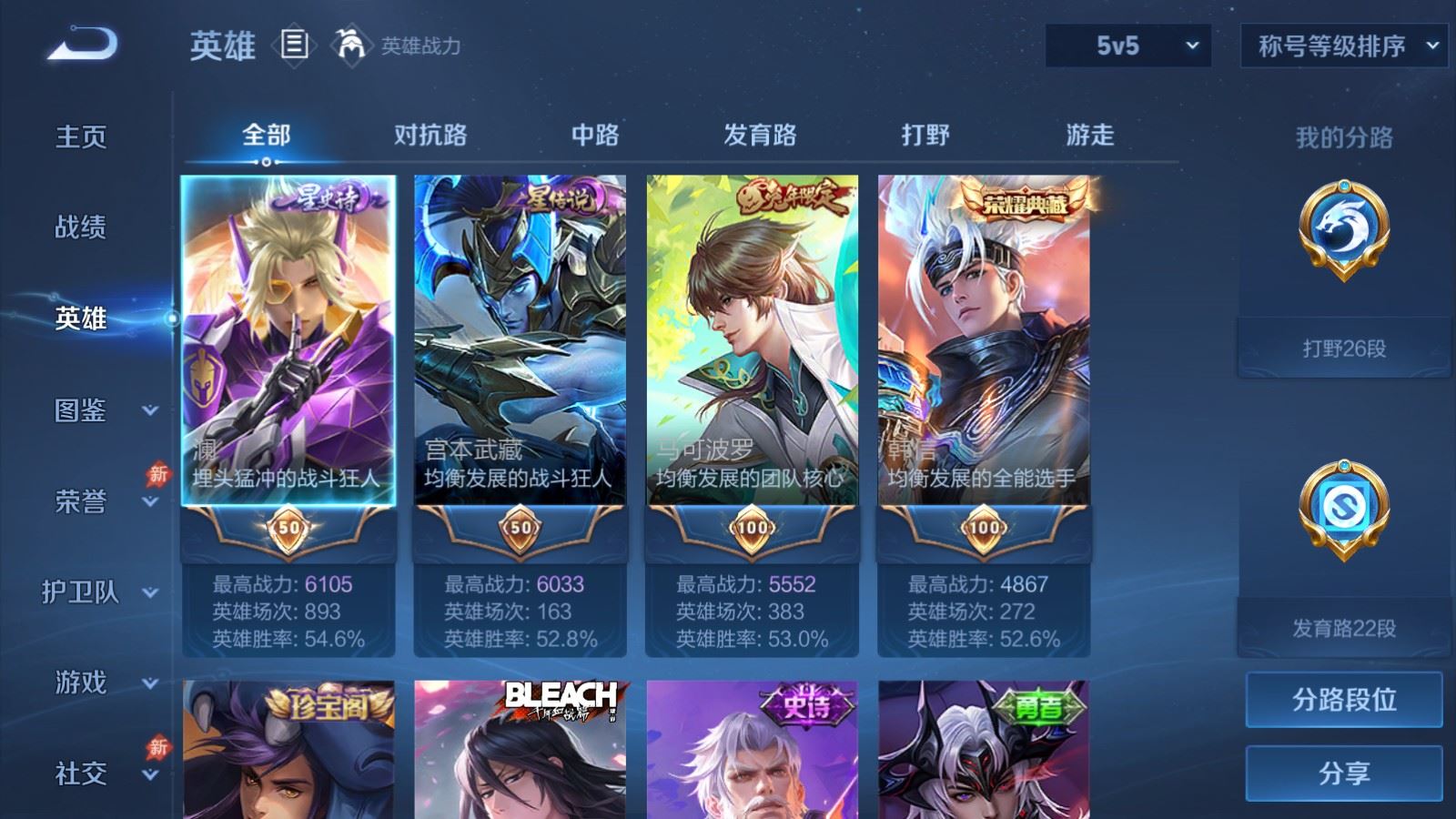 WZMMN4659994王者荣耀账号详情图4