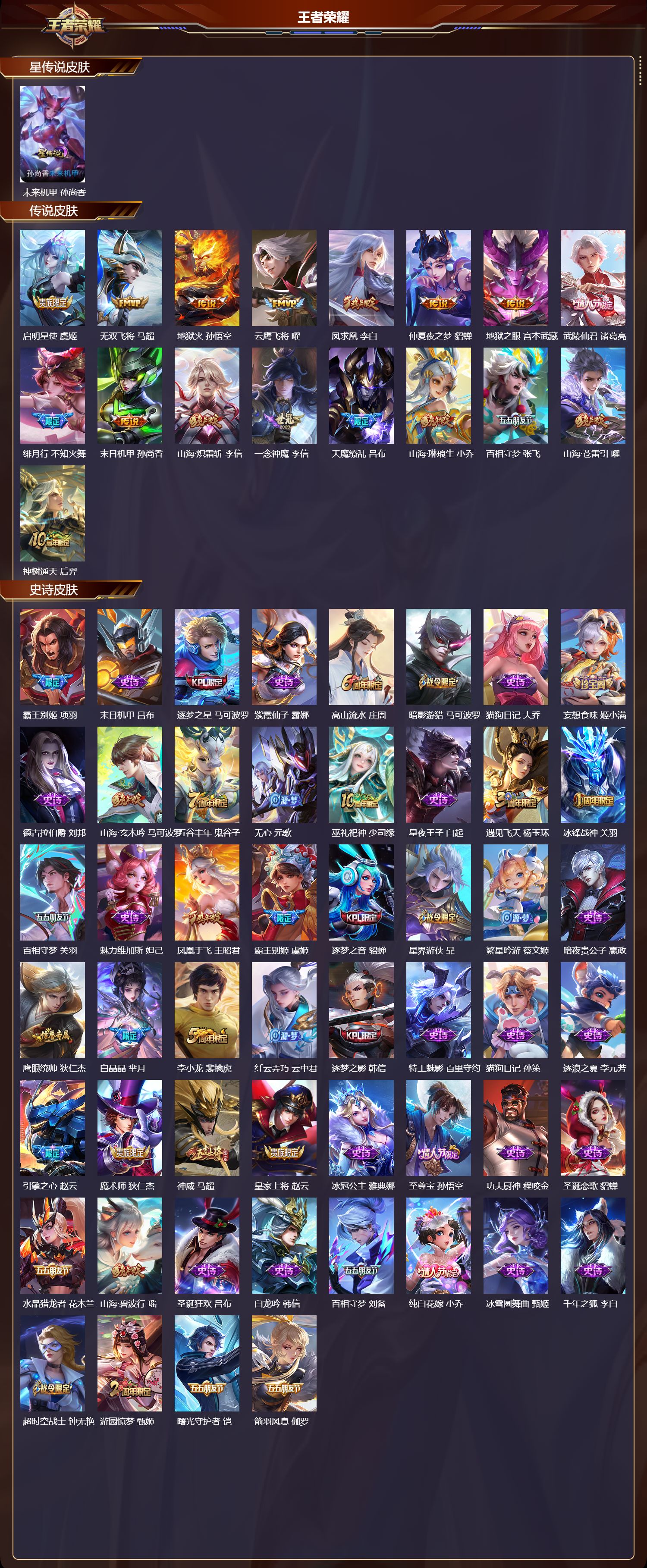 WZMK4674003王者荣耀账号详情图1 WZMK4674003王者荣耀账号详情图1