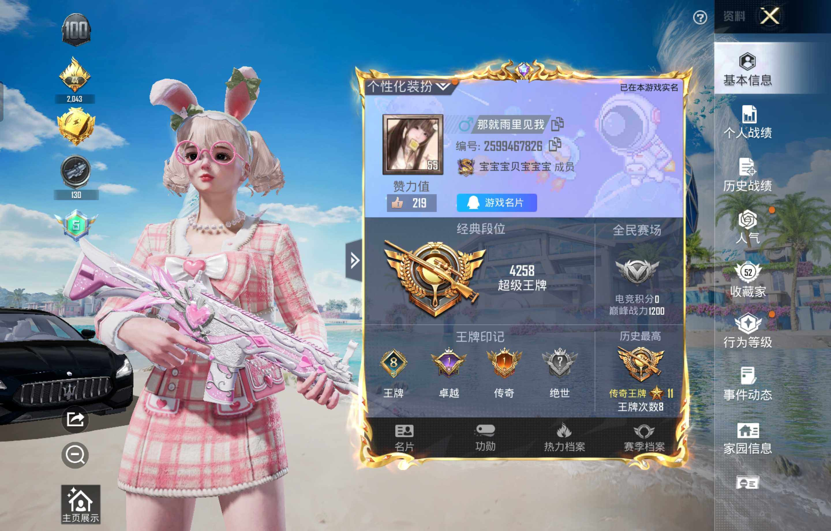 HPCMW4353328和平精英账号详情图4