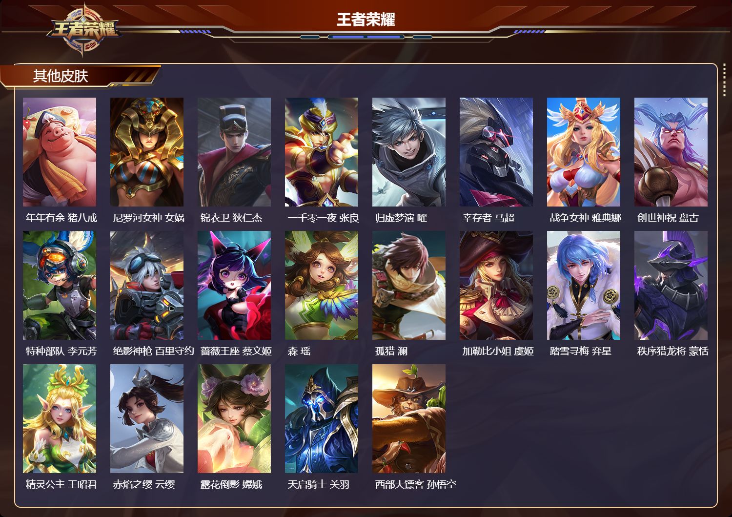 WZMMN4617753王者荣耀账号详情图10