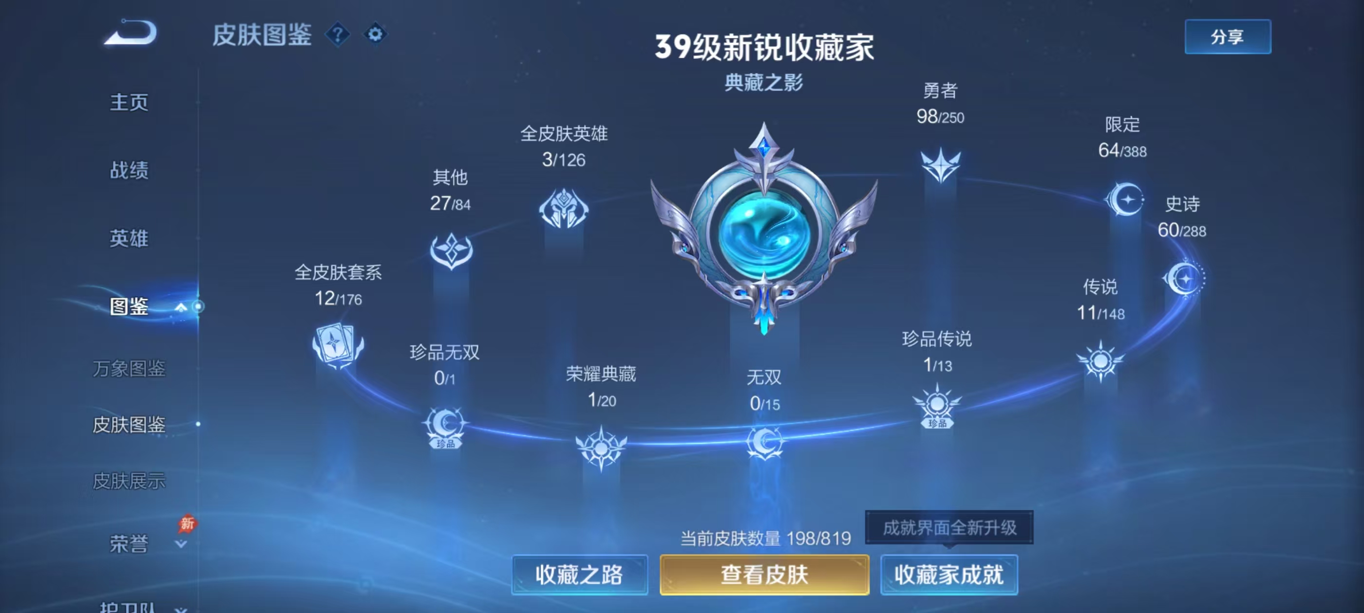 WZMMN4617682王者荣耀账号详情图3 WZMMN4617682王者荣耀账号详情图3