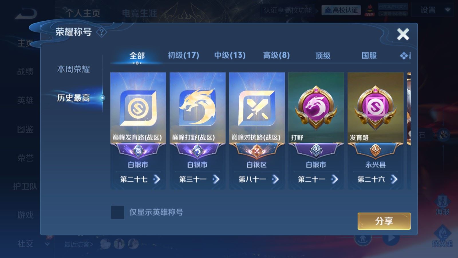 WZMMN4681766王者荣耀账号详情图3