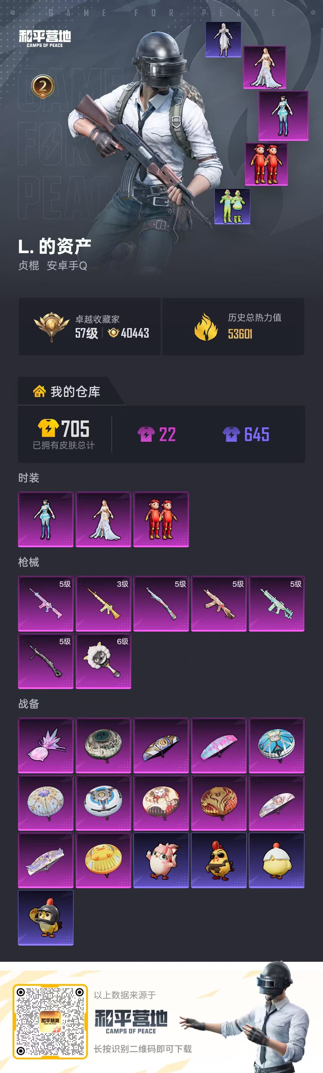 HPMMN4389827和平精英账号详情图2 HPMMN4389827和平精英账号详情图2