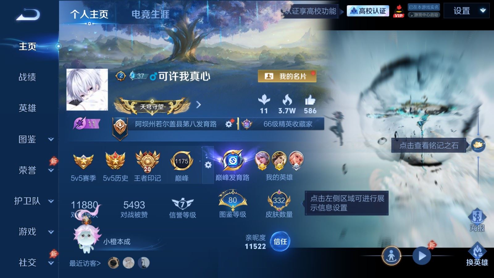 WZLX4745067王者荣耀账号详情图1