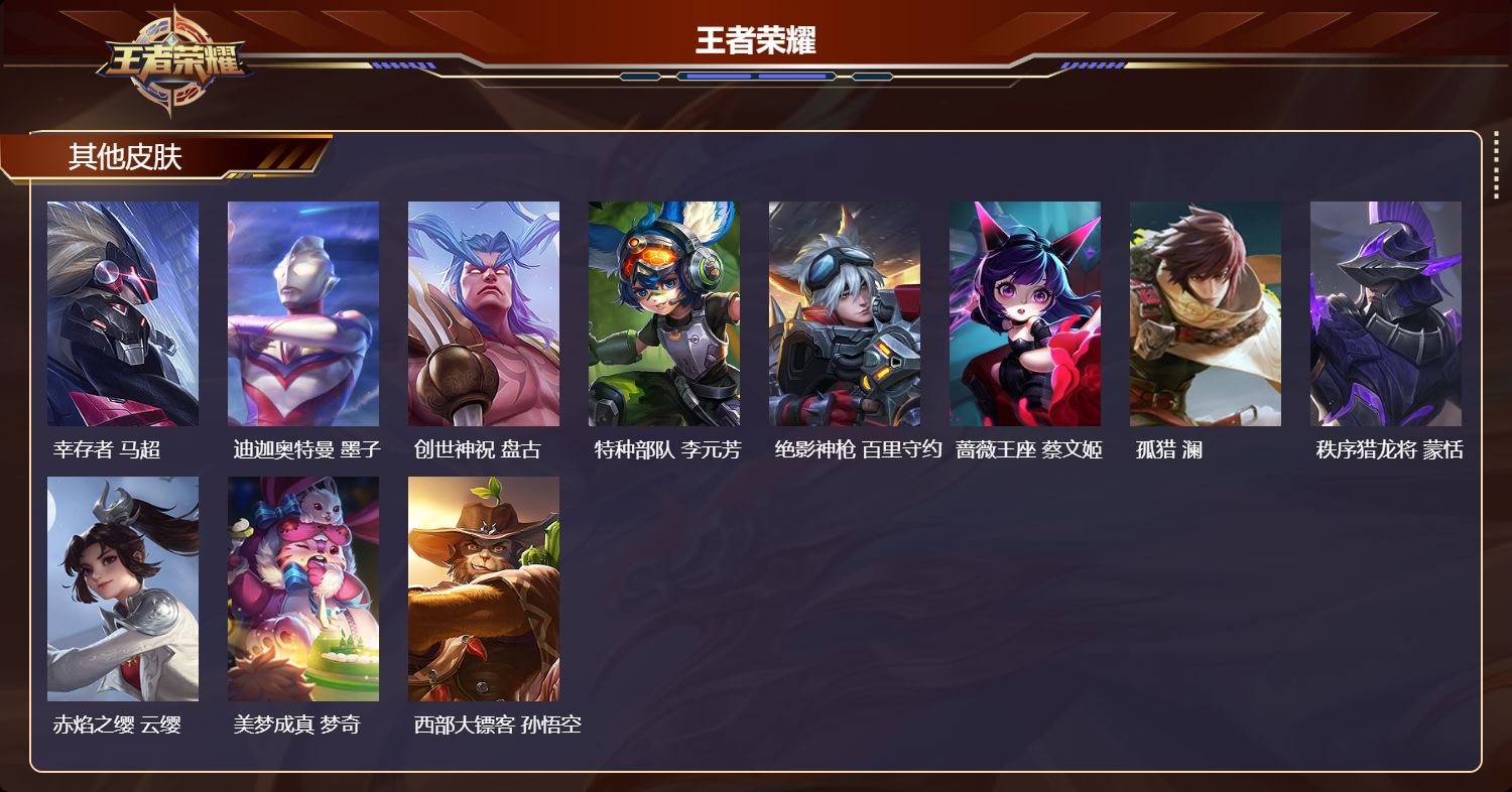 WZMMN4706314王者荣耀账号详情图8 WZMMN4706314王者荣耀账号详情图8