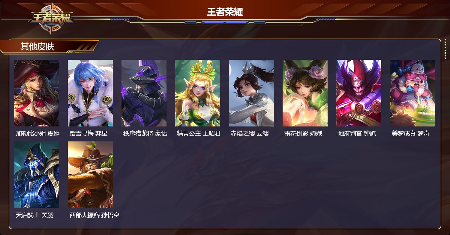 WZMK4694906王者荣耀账号详情图5 WZMK4694906王者荣耀账号详情图5