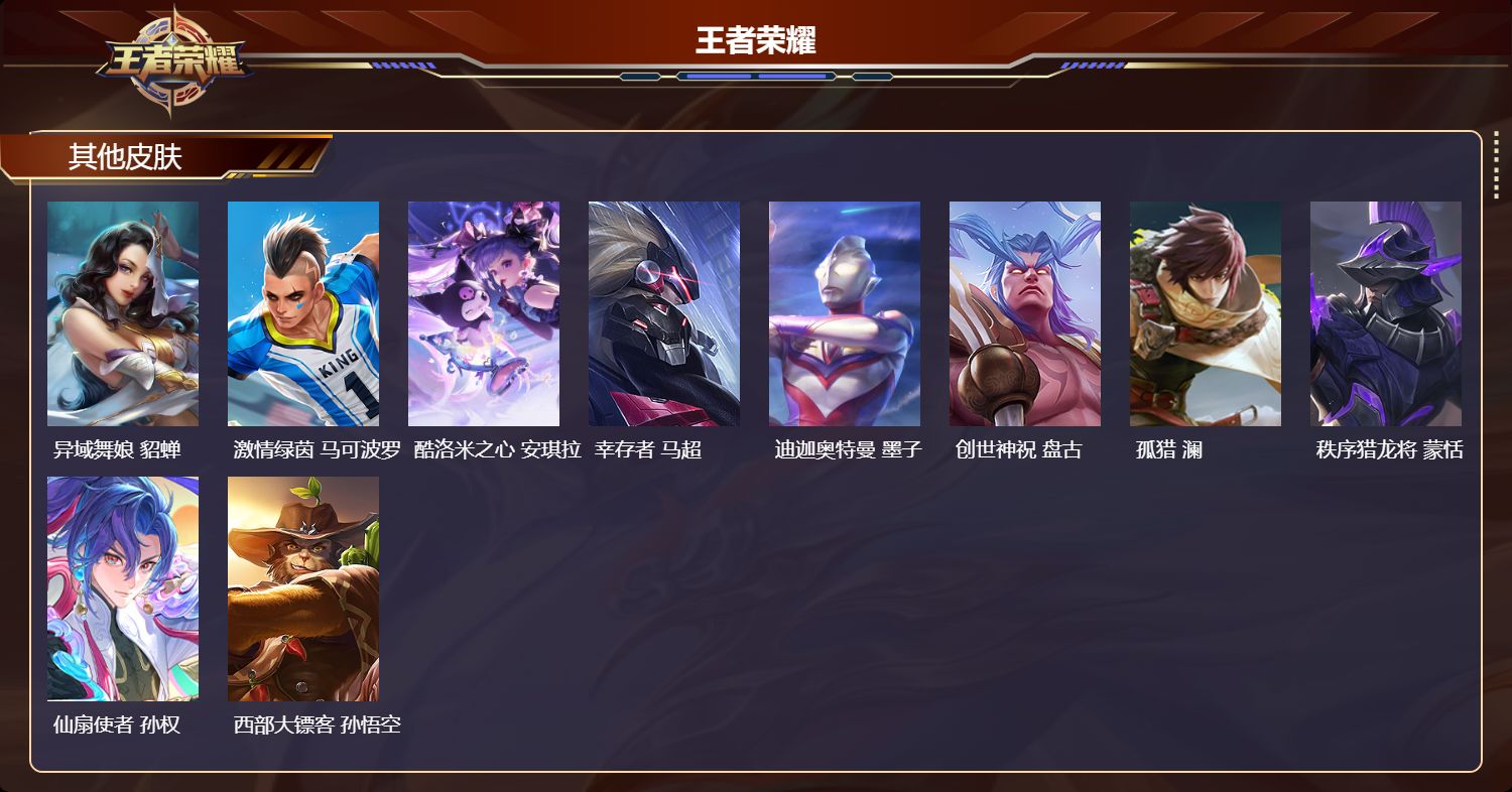 WZMMN4794512王者荣耀账号详情图7 WZMMN4794512王者荣耀账号详情图7