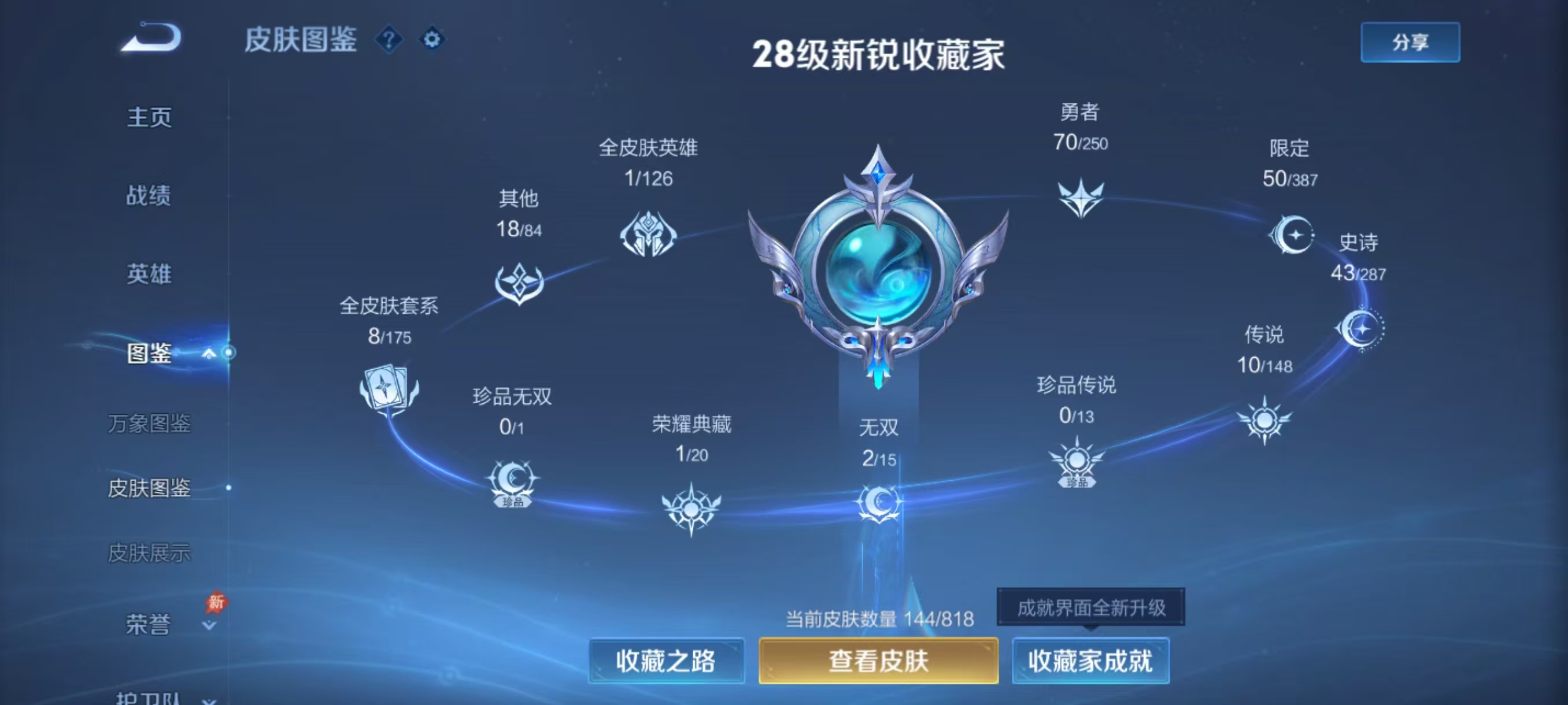 WZMMN4624680王者荣耀账号详情图3