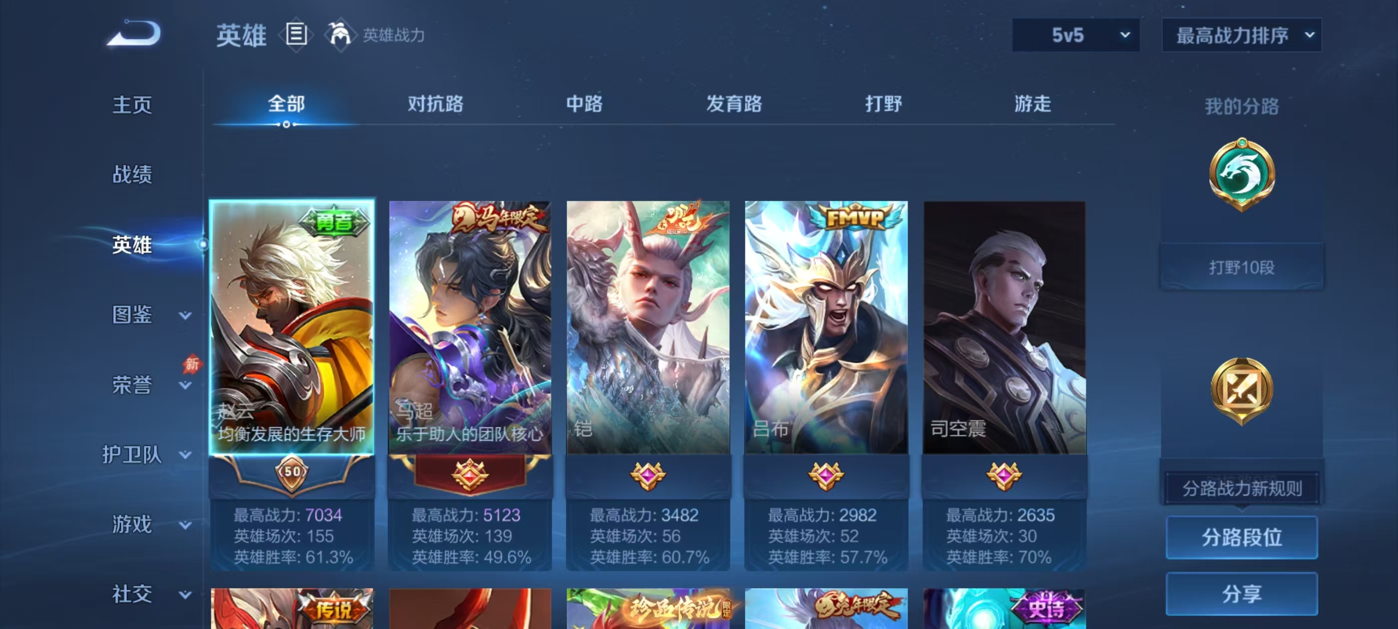 WZMMN4628125王者荣耀账号详情图2