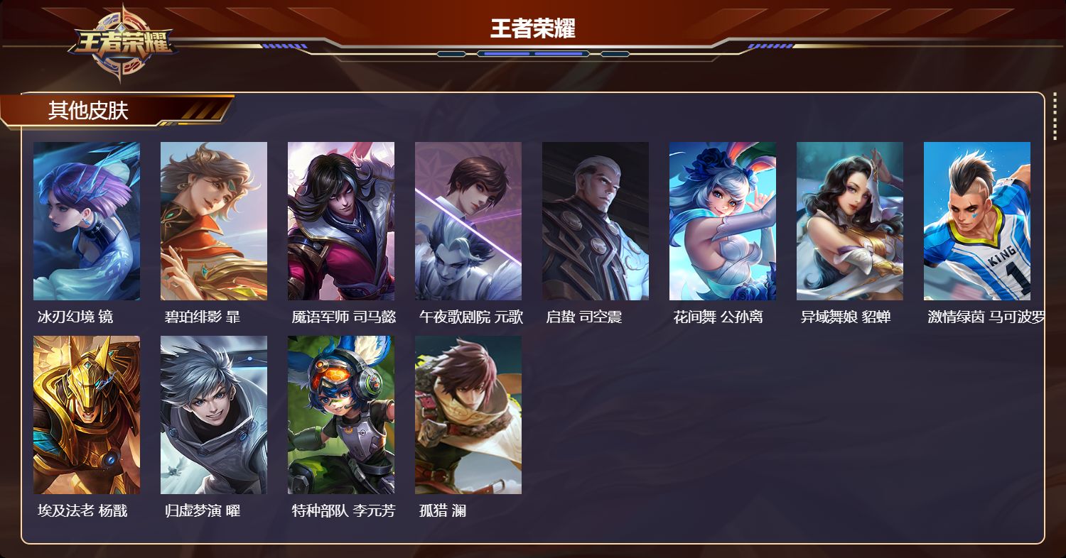 WZMK4638113王者荣耀账号详情图2 WZMK4638113王者荣耀账号详情图2