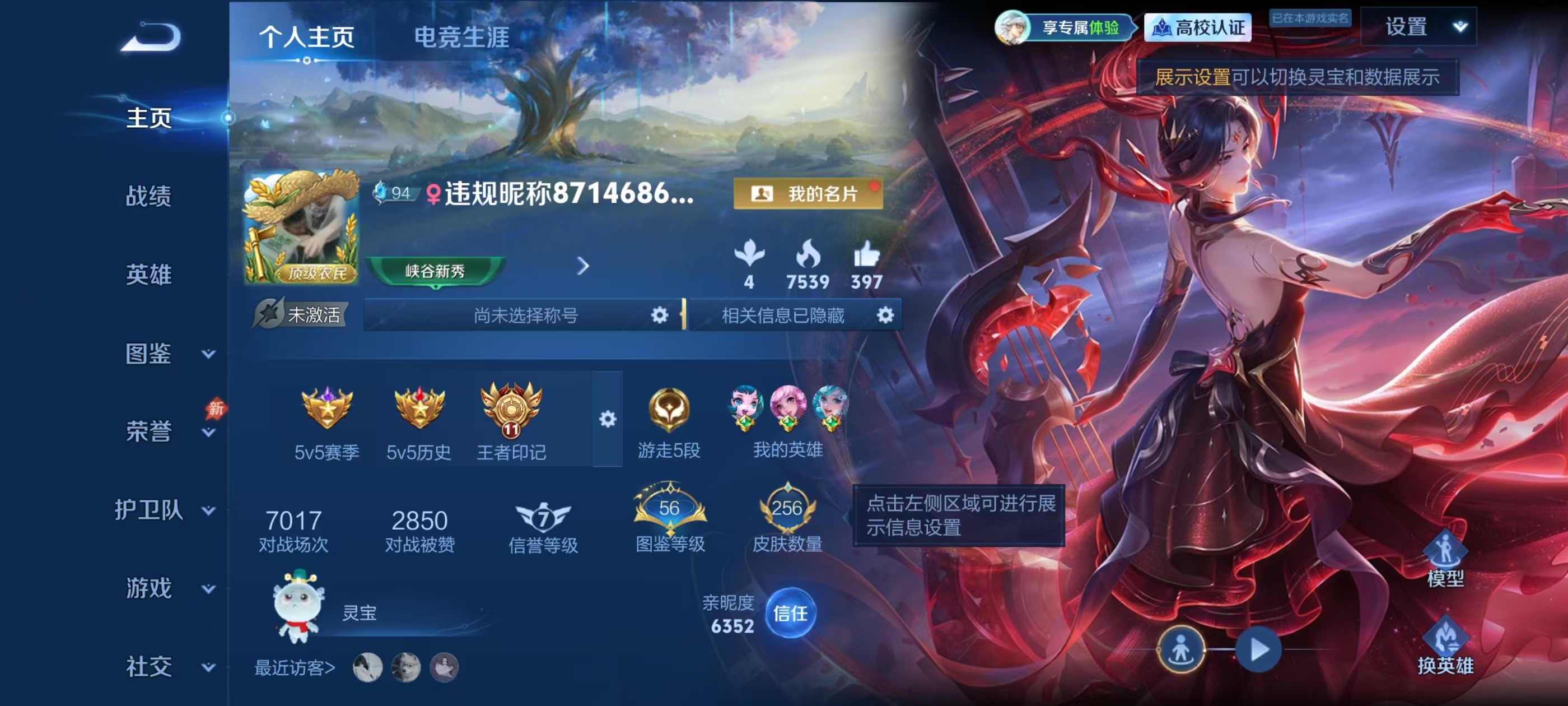 WZMMN4641502王者荣耀账号详情图5